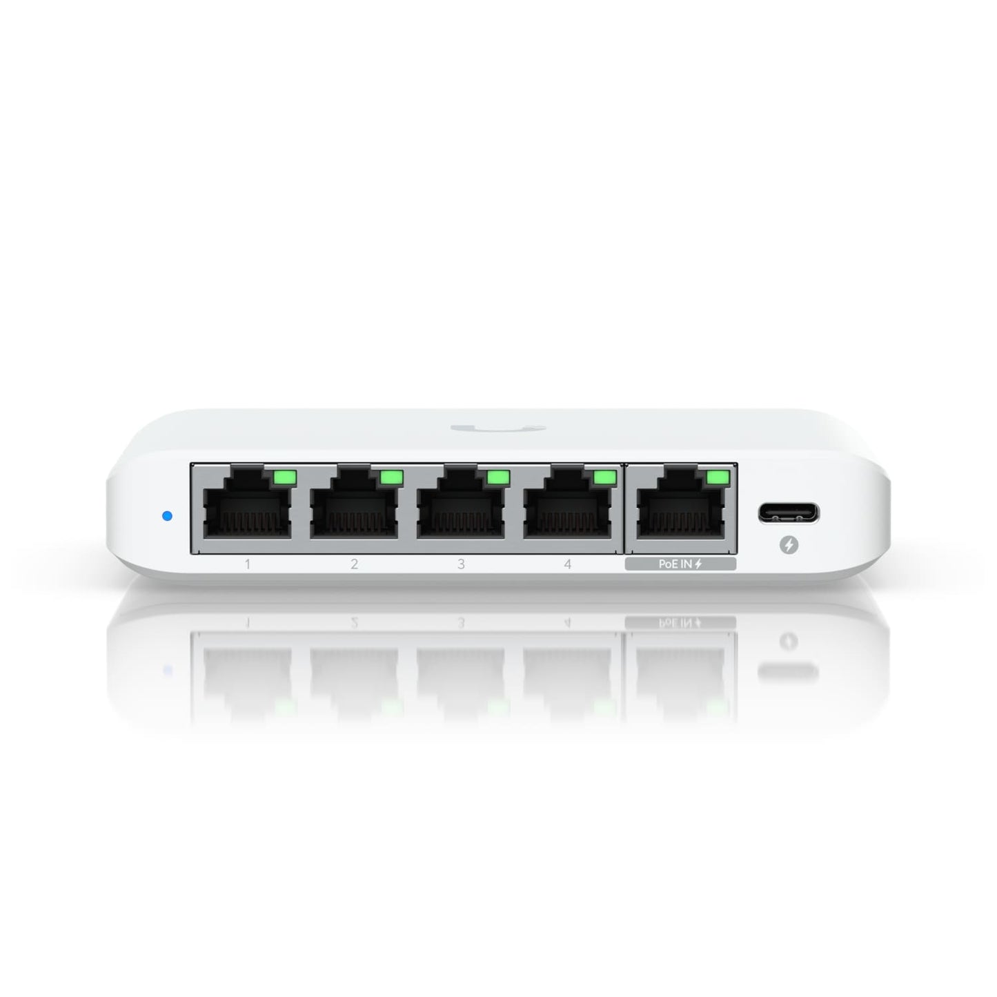 Ubiquiti Flex Mini 2.5G, (4) 2.5 GbE Ports, (1) 2.5 GbE PoE Input Port for Power, - Network - UniFi