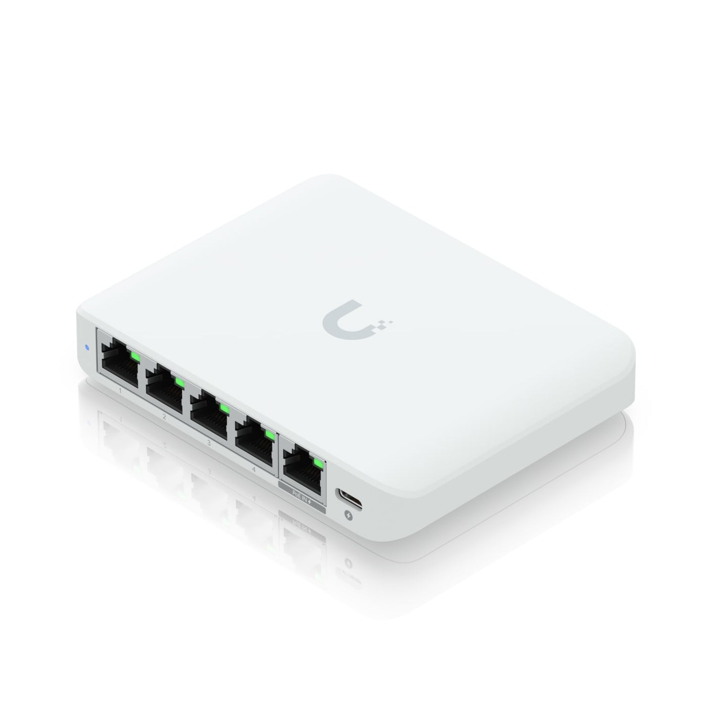 Ubiquiti Flex Mini 2.5G, (4) 2.5 GbE Ports, (1) 2.5 GbE PoE Input Port for Power, - Network - UniFi - Image 2