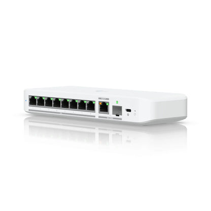 Ubiquiti Flex 2.5G, Flexible,8-port 2.5 GbE Switch,10 GbE RJ45/SFP+ Combination Uplink Port,Power... - Image 2