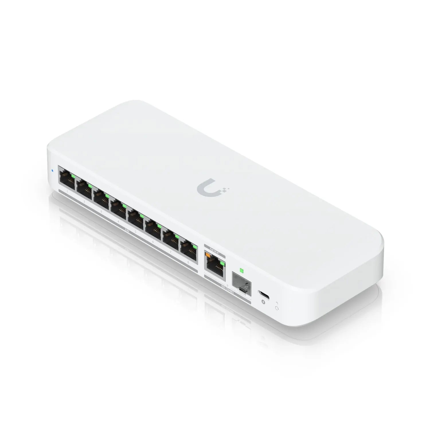Ubiquiti Flex 2.5G, Flexible,8-port 2.5 GbE Switch,10 GbE RJ45/SFP+ Combination Uplink Port,Power... - Image 3