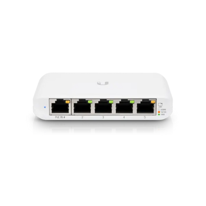 Ubiquiti USW Flex Mini 5 Pack - Managed, UniFi, Layer 2 Gigabit, 5x GbE RJ45 Ports, Power Via PoE... - Image 2