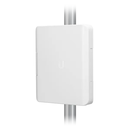 Ubiquiti UniFi Switch Flex Utility Outdoor Weatherproof Enclosure for Switch Flex, Max PoE 46W...