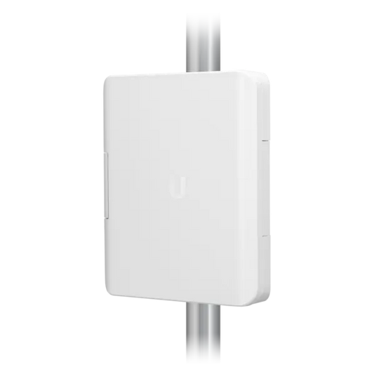 Ubiquiti UniFi Switch Flex Utility Outdoor Weatherproof Enclosure for Switch Flex, Max PoE 46W...
