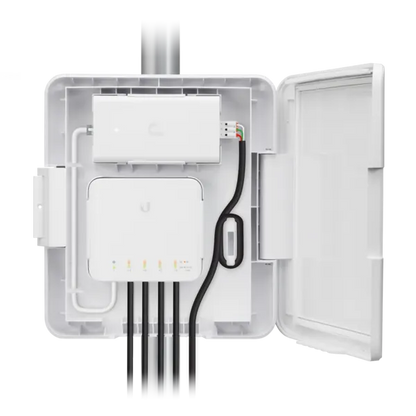 Ubiquiti UniFi Switch Flex Utility Outdoor Weatherproof Enclosure for Switch Flex, Max PoE 46W... - Image 3