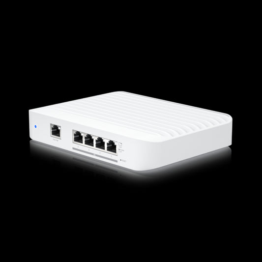 Ubiquiti UniFi Switch Flex XG - Layer 2 Switch with (4) 10GbE RJ45 Ports and (1) GbE, 802.3at PoE...