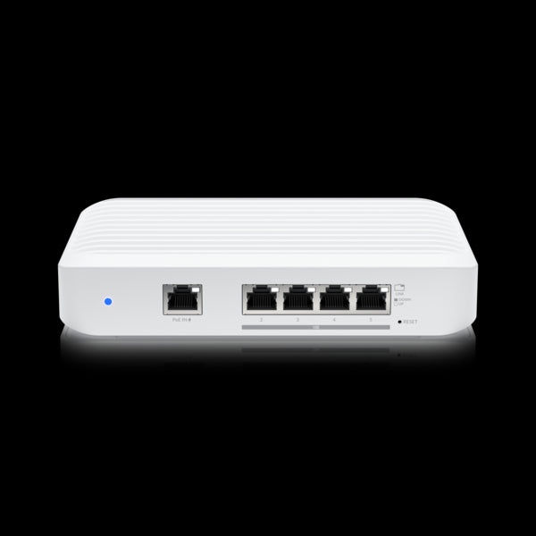 Ubiquiti UniFi Switch Flex XG - Layer 2 Switch with (4) 10GbE RJ45 Ports and (1) GbE, 802.3at PoE... - Image 2