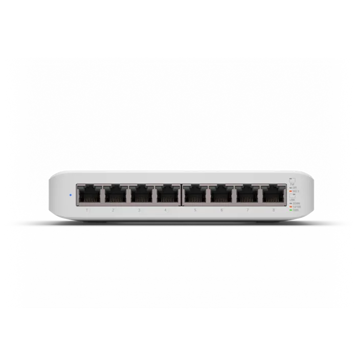 Ubiquiti UniFi Switch USW-Lite-8-POE, 4x PoE Output Ports, 52W PoE Supply, Fanless, Wall Mount Ki... - Image 3
