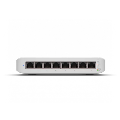 Ubiquiti UniFi Switch USW-Lite-8-POE, 4x PoE Output Ports, 52W PoE Supply, Fanless, Wall Mount Ki... - Image 3