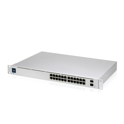 Ubiquiti UniFi 24 port Managed Gigabit Layer2  Layer3 Switch, Auto-sensing 802.3at PoE+  802.3bt...