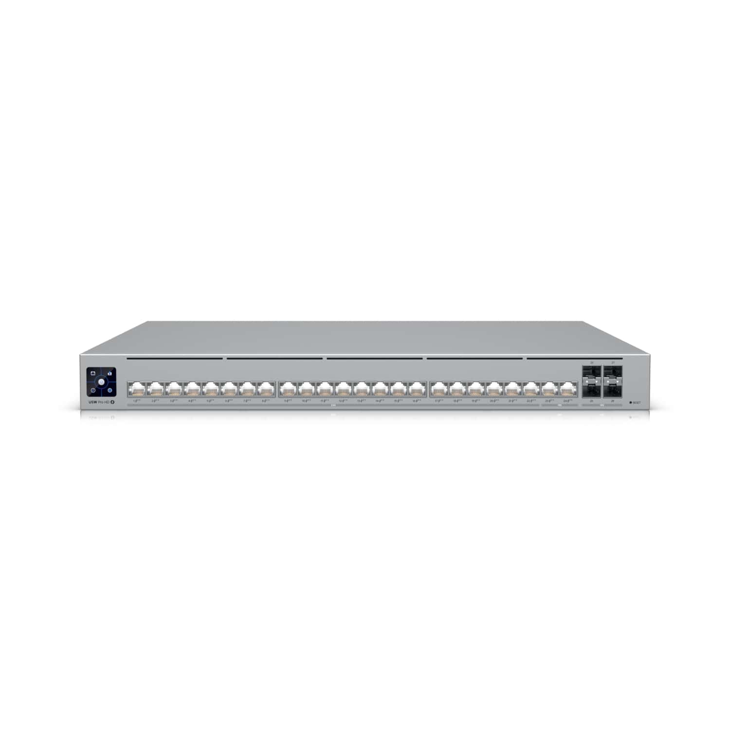 Ubiquiti Pro HD 24 PoE,Professional-grade, Layer 3 Etherlighting Switch, (2) 10 GbE PoE++, (22) 2...