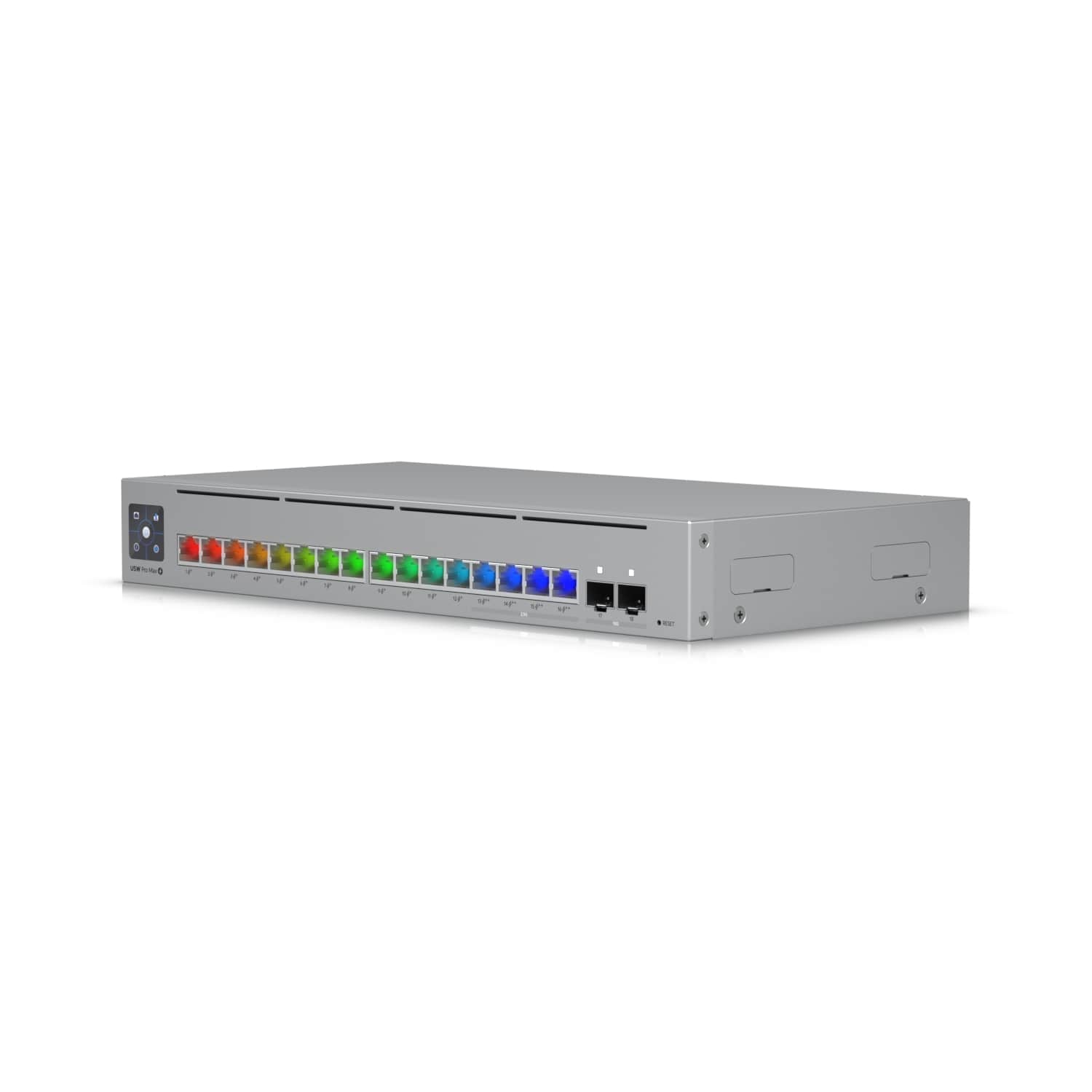 Ubiquiti UniFi Network,Pro Max 16 PoE Switch,16-port, Layer 3 Etherlighting, 2.5 GbE, PoE++ Outpu... - Image 2