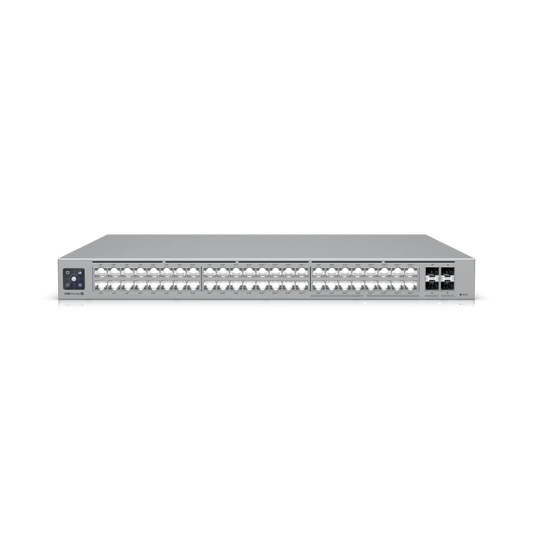Ubiquiti UniFi Network, Switch, 48-Port,  POE 720W, (16) 2.5 GbE ports, 8 PoE+, 8 PoE++, (4) 10G...