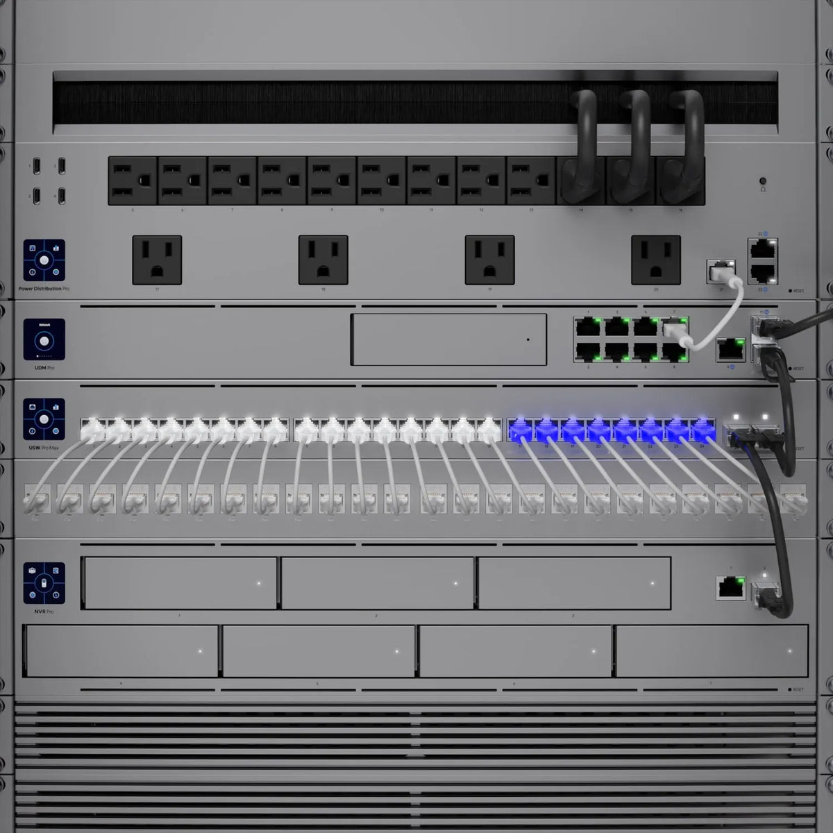 Ubiquiti Pro Max 24, 24-port, Layer 3 Etherlighting Switch, 2.5 GbE, 16 GbE RJ45 Ports, 16 GbE RJ... - Image 4