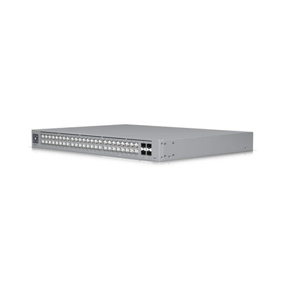 Ubiquiti Pro Max 48, 48-port, Layer 3 Etherlighting Switch, 2.5 GbE, 16 GbE RJ45 Ports, 32 GbE RJ...