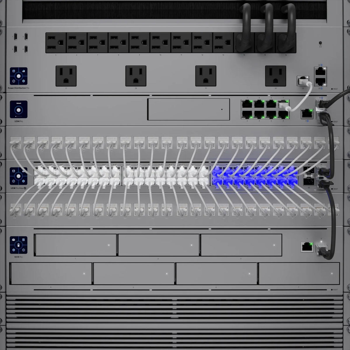 Ubiquiti Pro Max 48, 48-port, Layer 3 Etherlighting Switch, 2.5 GbE, 16 GbE RJ45 Ports, 32 GbE RJ... - Image 4