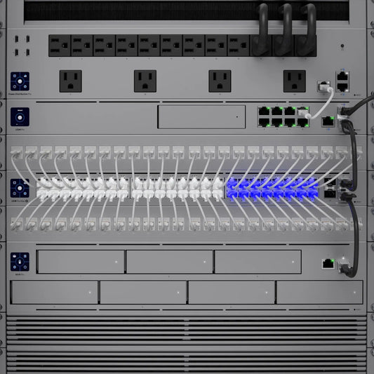 Ubiquiti Pro Max 48, 48-port, Layer 3 Etherlighting Switch, 2.5 GbE, 16 GbE RJ45 Ports, 32 GbE RJ... - Image 4