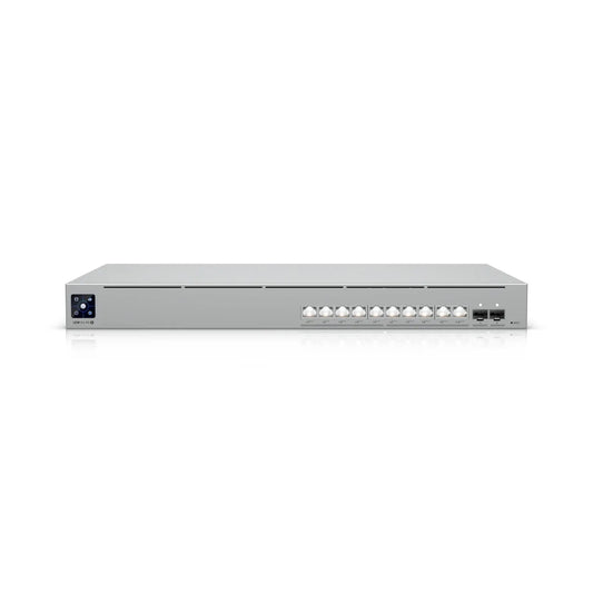 Ubiquiti Pro XG 10 PoE, 1U,Professional-grade 10-port, Layer 3 Etherlighting PoE+++ Switch,(10) 1...