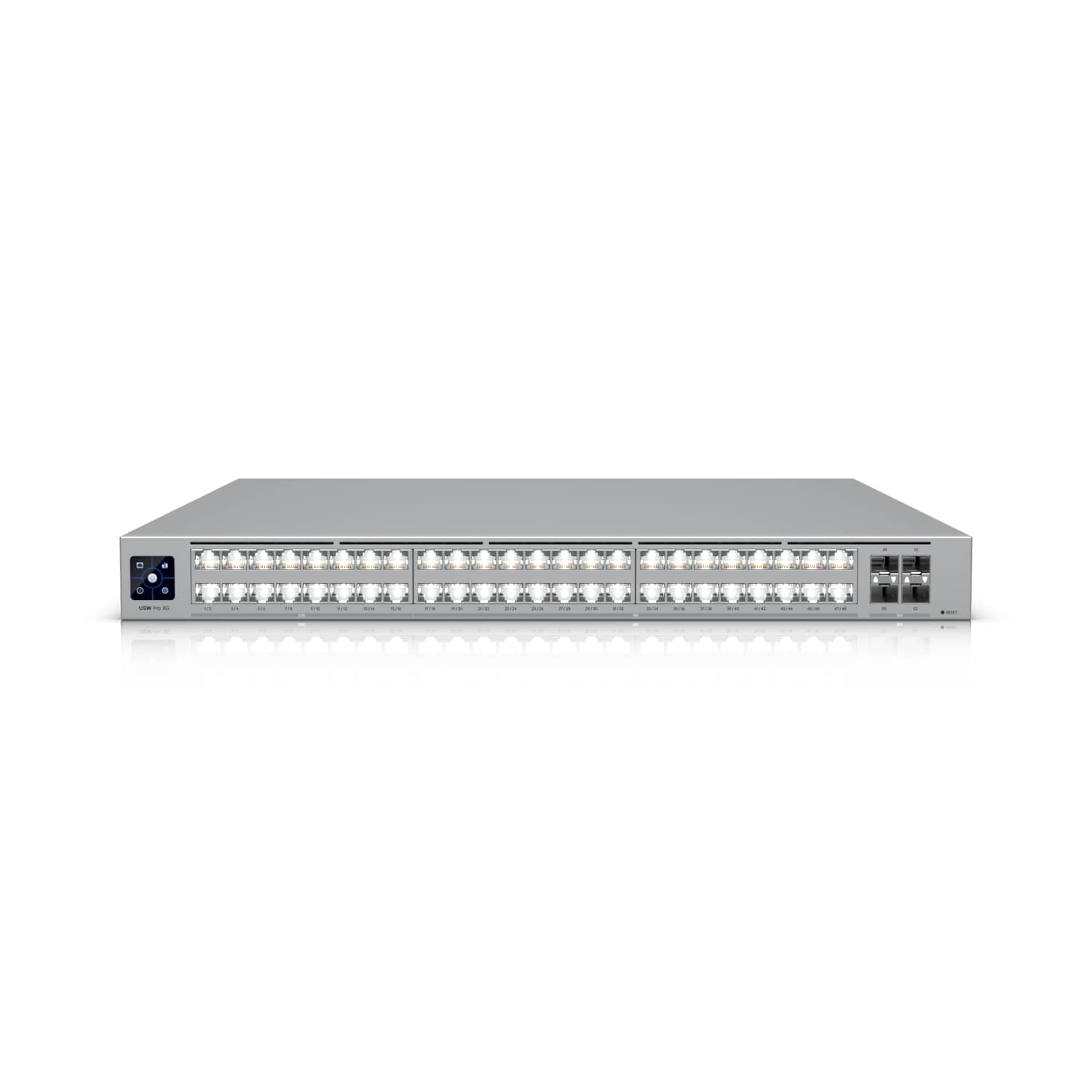 Ubiquiti Pro XG 48, Professional-grade, 48-port Layer 3 Etherlighting Switch, (32) 10 GbE, (16) 2...