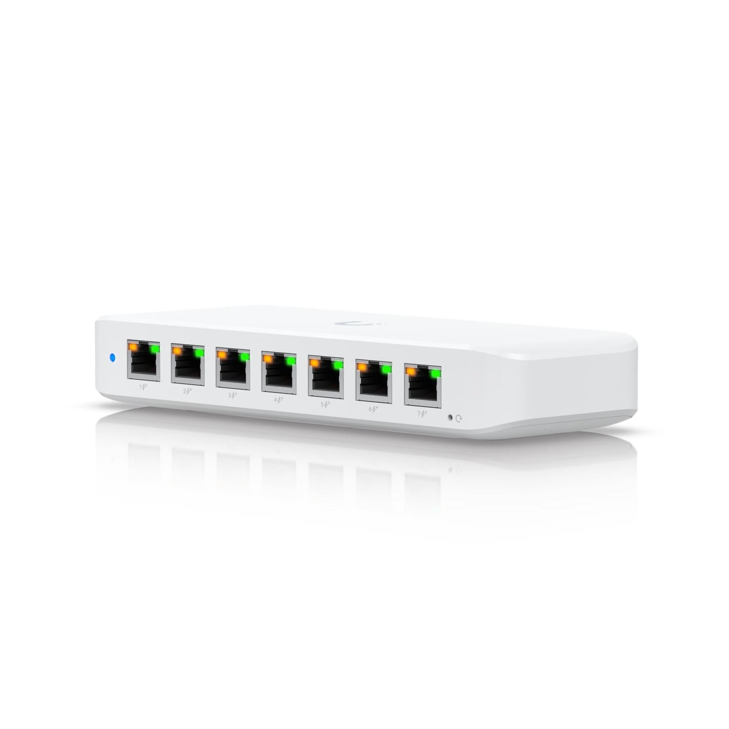 Ubiquiti Ultra 42W, Compact Layer 2, 8-port GbE PoE Switch, Versatile Mounting Options, 7 PoE/PoE...