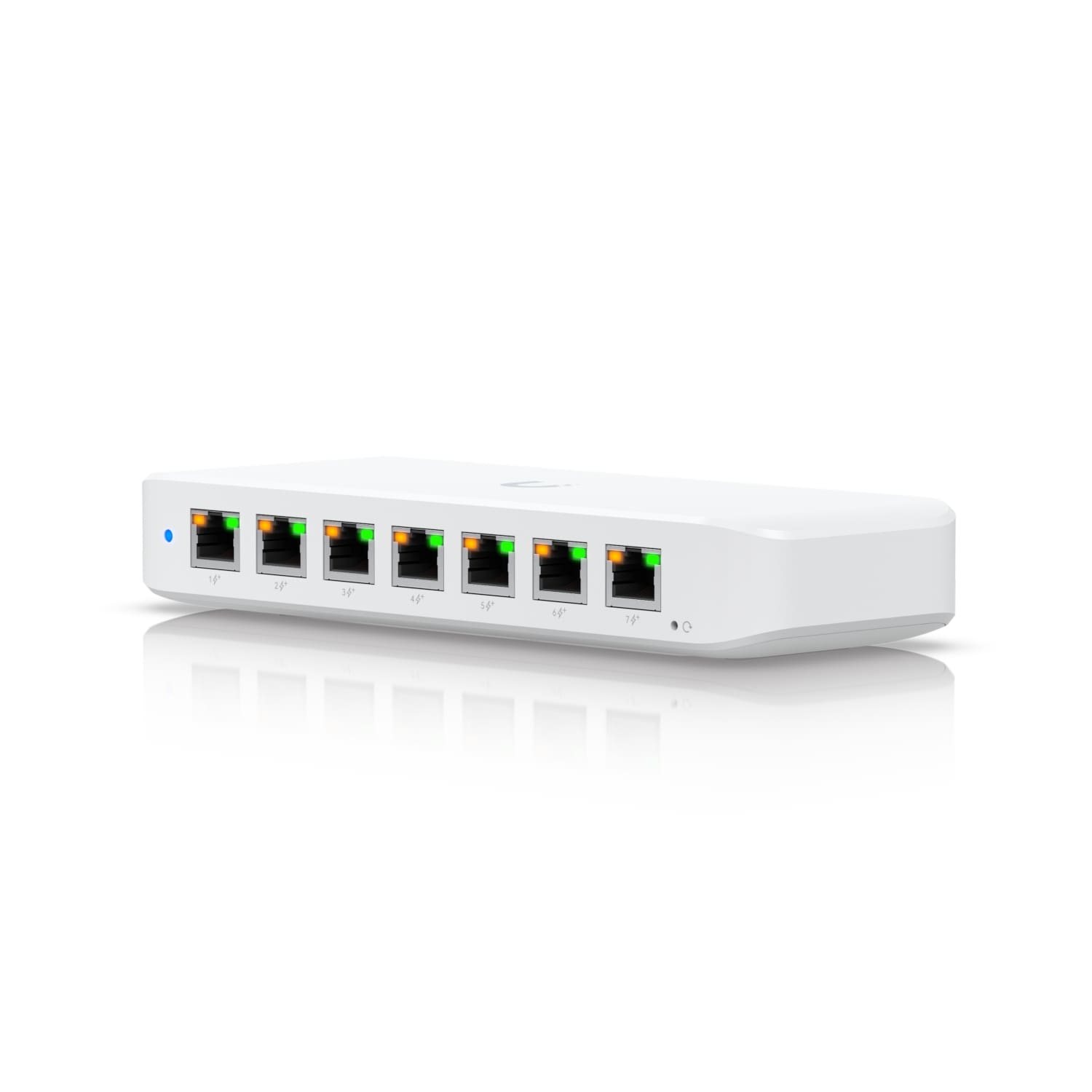 Ubiquiti Ultra 42W, Compact Layer 2, 8-port GbE PoE Switch, Versatile Mounting Options, 7 PoE/PoE...