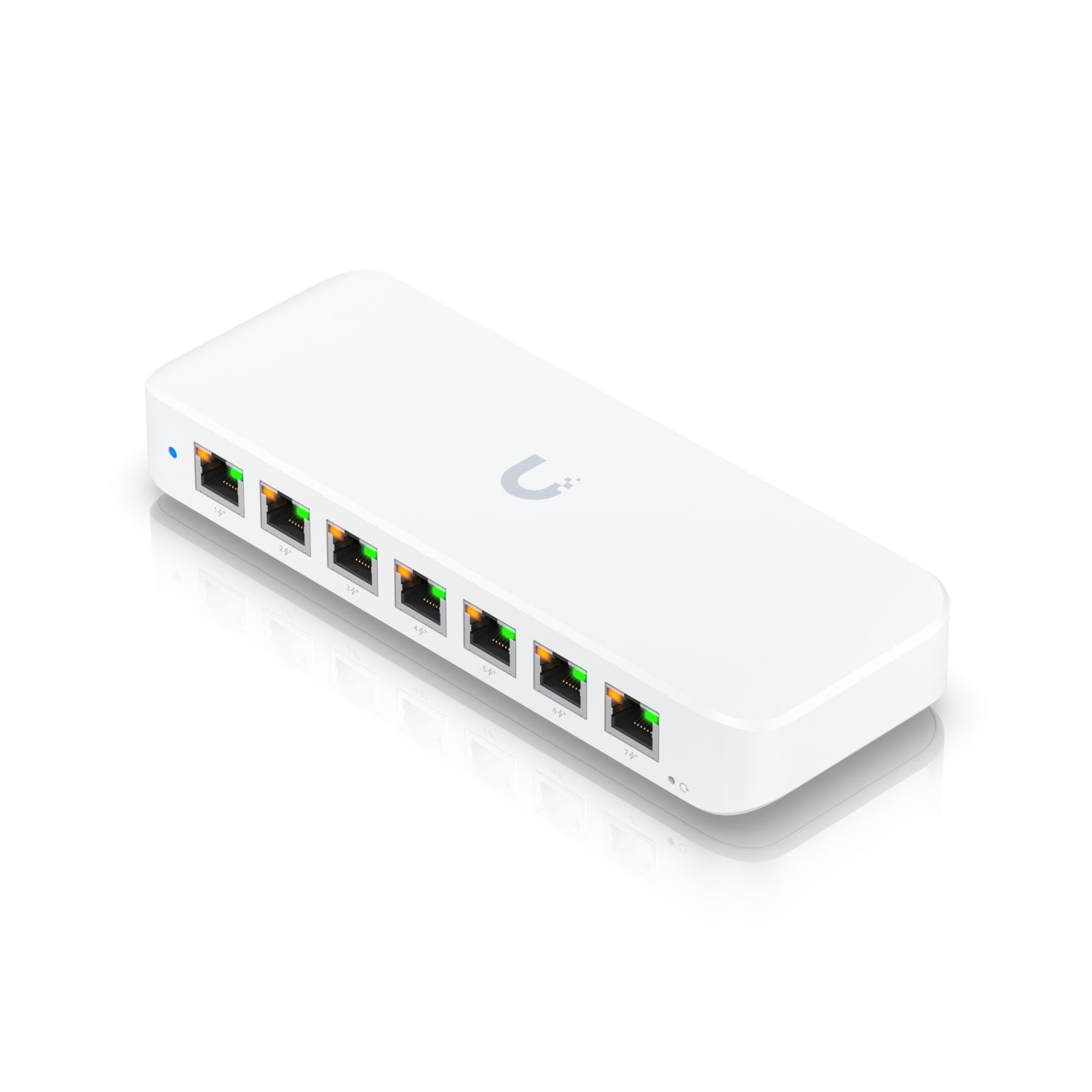 Ubiquiti Ultra 42W, Compact Layer 2, 8-port GbE PoE Switch, Versatile Mounting Options, 7 PoE/PoE... - Image 2