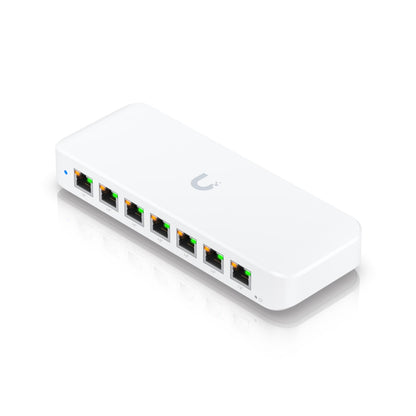 Ubiquiti Ultra 42W, Compact Layer 2, 8-port GbE PoE Switch, Versatile Mounting Options, 7 PoE/PoE... - Image 2
