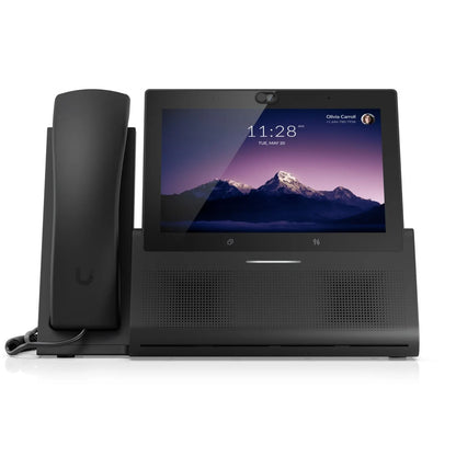* EOL *  Ubiquiti UniFi Talk Phone Touch Max, Black, Premium Desktop Smartphone,7 Touch Display,P...