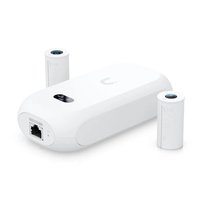 Ubiquiti Camera 8MP Wide Angle Lens (97.5˚ H), 12MP Fisheye 360˚ Lens, Colour LCM Display For Dev...