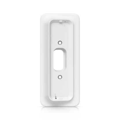 Ubiquiti G4 Doorbell Pro PoE Gang Box Mount, White,Secure, Flat/ 25° Angled Wedge Angled Mounting Plate, Compatible NHU-UVC-G4-DBELL-POE