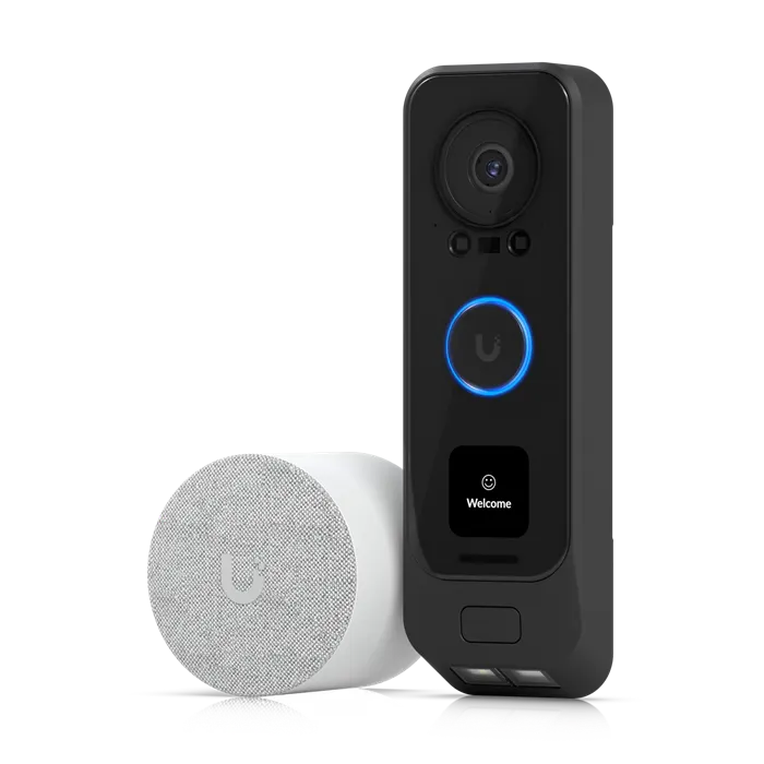EOL - Last Stock - Ubiquiti UniFi Protect G4 Doorbell Pro PoE Kit,5MP CMOS Camera,Night Mode IR U...