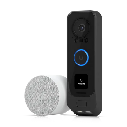 EOL - Last Stock - Ubiquiti UniFi Protect G4 Doorbell Pro PoE Kit,5MP CMOS Camera,Night Mode IR U...