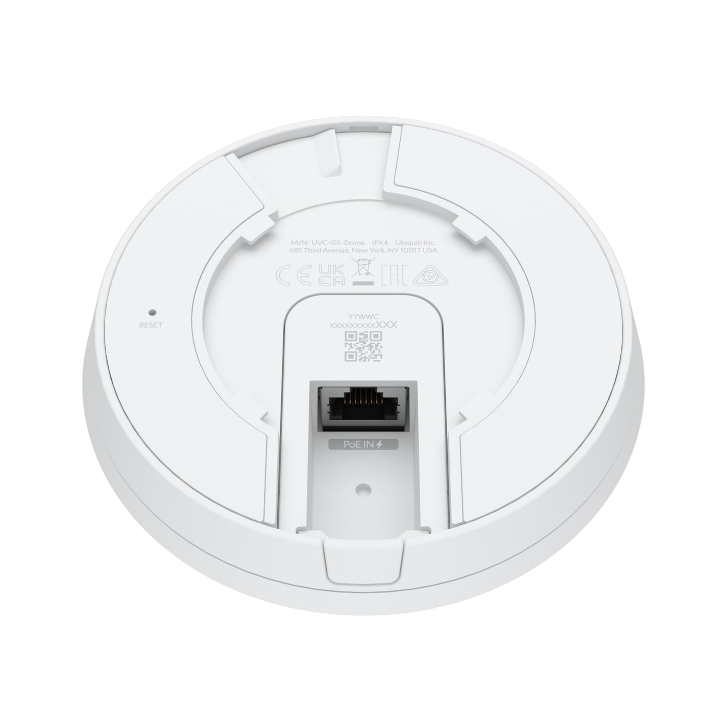 Ubiquit UniFi Protect Cam Dome Camera G5 3-Pack, 2K HD PoE Ceiling Camera, Polycarbonate Housing, Partial Outdoor, Vandal resistant