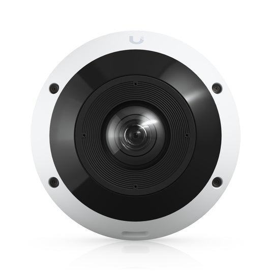 Ubiquiti G6 Pro 360,White,All-weather,Vandal-resistant 12MP PoE Camera,Panoramic 360° coverage,Di...