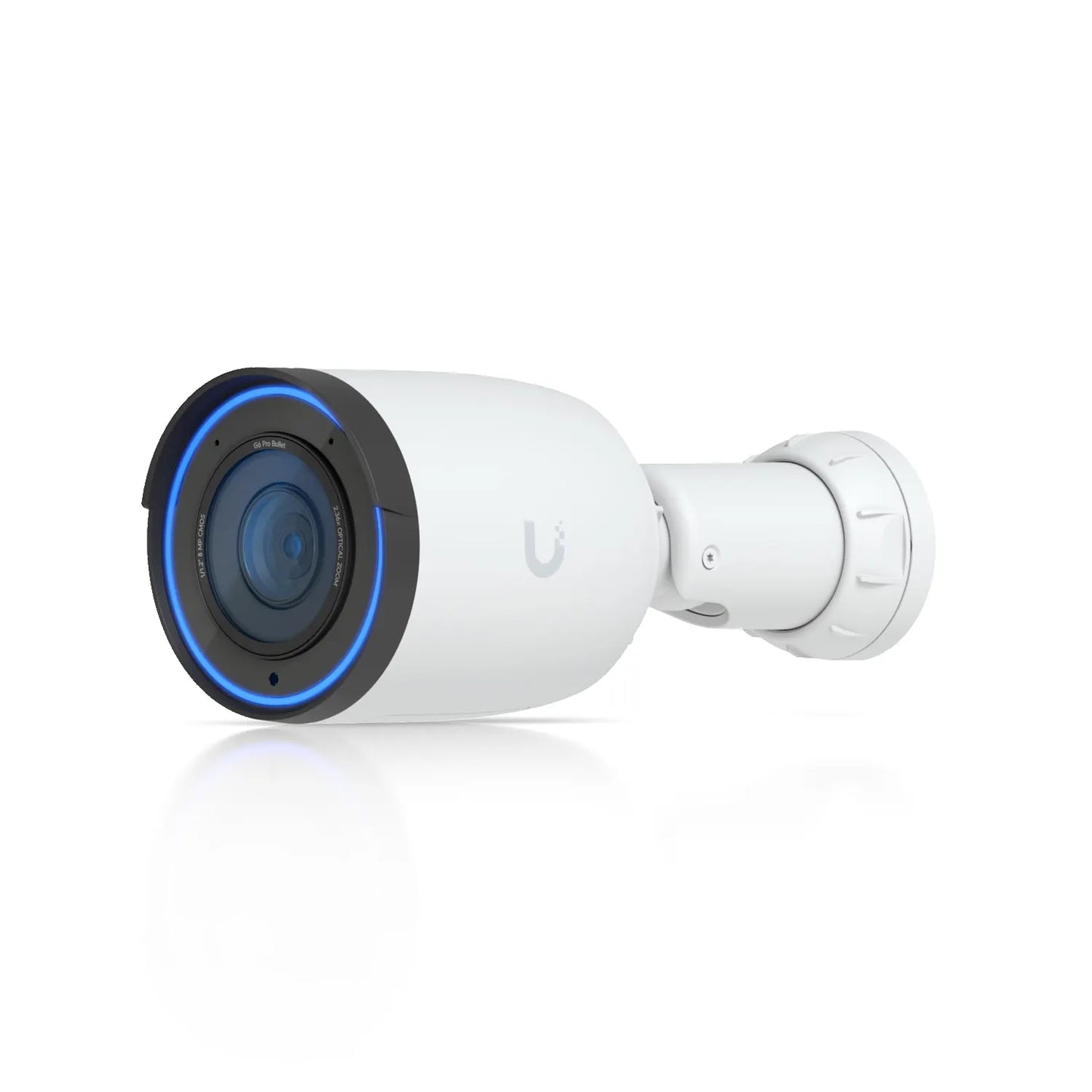 Ubiquiti G6 Pro Bullet, White All-Weather 4K PoE+ Camera, Multi-TOPS AI Engine, 2.36x Optical Zoo...