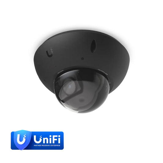 Ubiquiti G6 Pro Dome, Black,All-Weather Vandal-Proof 4K PoE+, Multi-TOPS AI,2.36x Optic Zoom, 1/1...