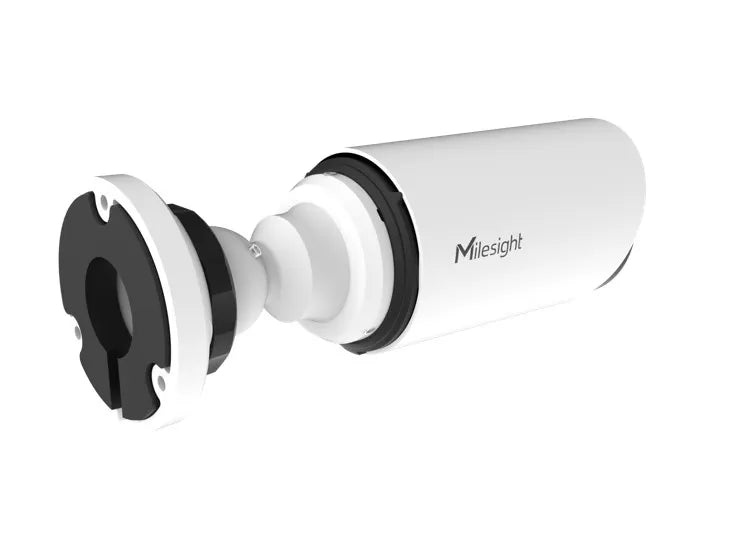 MileSight 2MP Weather-Proof Mini Bullet Camera, Fixed Lens, 50m IR Distance, PoE, IP67, IK10 - Se...