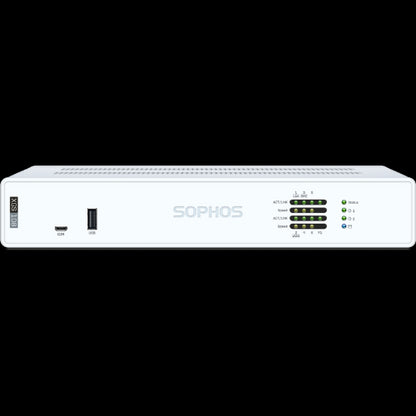 Sophos XGS 108 Security Firewall Appliance, Desktop, FW 12.5G, TP 2.5G, VPN 8.25G, 6x2.5GbE, 1xSF...