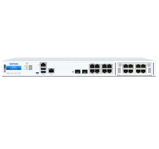 Sophos XGS 2100 Security Firewall Appliance, Rack 1U, FW 30G, TP 5.0G, VPN 17G, 8x1GbE, 2xSFP....