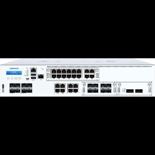 Sophos XGS 5500 Security Firewall Appliance, Rack 2U, FW 100G, TP 46G, VPN 92.5G, 8x1GbE, 8x10Gb...