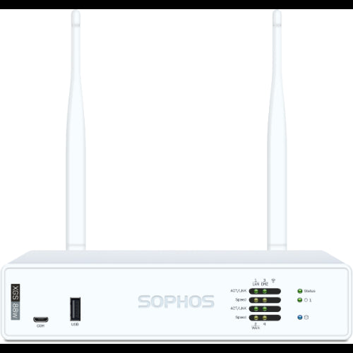 Sophos XGS 88w Security Firewall Appliance, Desktop, Wi-Fi 6, FW 9.9G, TP 2.0G, VPN 6.0G, 4x2.5Gb...