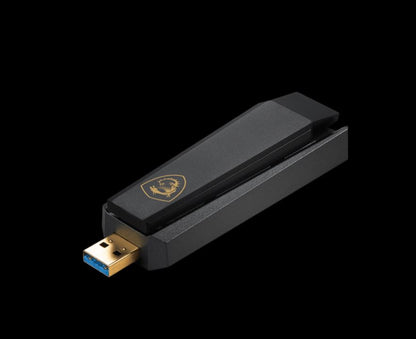 MSI AXE5400 WiFi 6E USB adapter, 2.4GHz / 5GHz / 6GHz, 1x USB 3.2, Windows 11, Windows 10, Linux... - Image 3