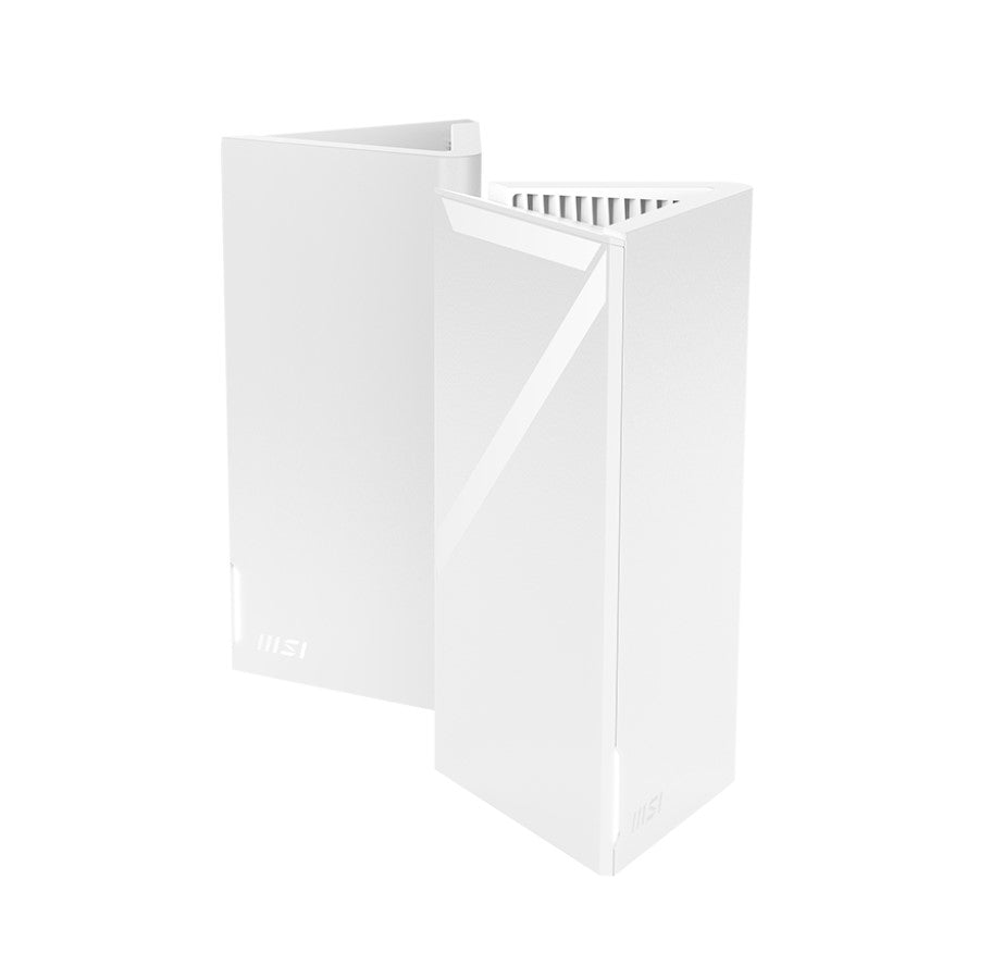 MSI MRBE50-2PK Roamii BE Lite Mesh System, 2.4GHz / 5GHz, internal antenna x4, Quad Core 1.5GHz,...