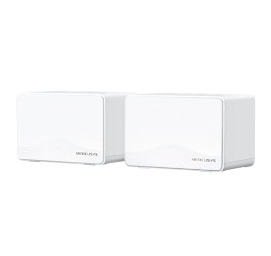 Mercusys Halo H25BE(2-pack) BE3600 Whole Home Mesh Wi-Fi 7 System, 460 m²,  688 Mbps at 2.4 GHz,...