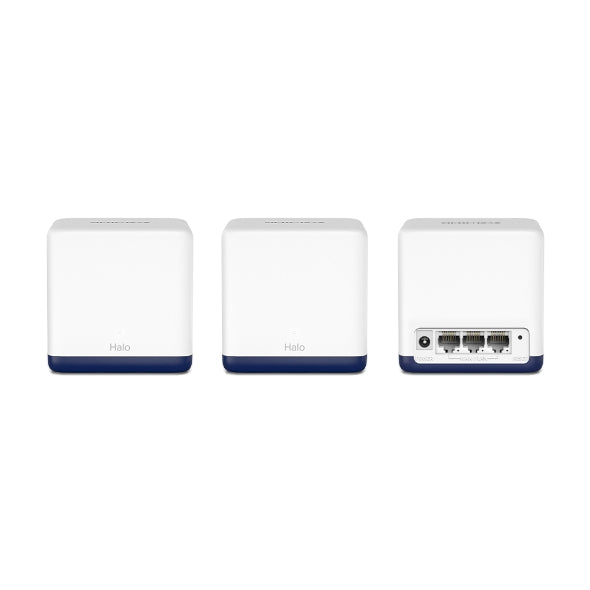 Mercusys Halo H50G(3-pack) AC1900 Whole Home Mesh Wi-Fi System, 500m², 1300Mbps/600Mbps, 3xGigabi... - Image 2