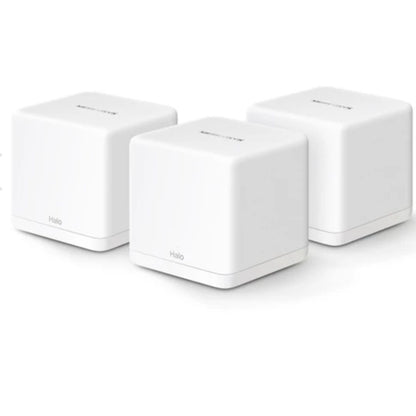 Mercusys Halo H60X(3-pack) AX1500 Whole Home Mesh Wi-Fi 6 System, 300 Mbps at 2.4 GHz + 1201 Mbps... - Image 2