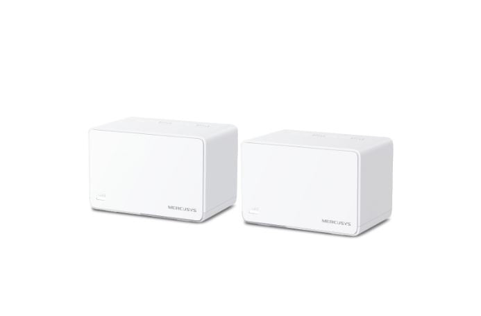 Mercusys Halo H80X(2-pack) AX3000 Whole Home Mesh Wi-Fi 6 System, 3000 Mbps Dual Band Wi-Fi, Up t...