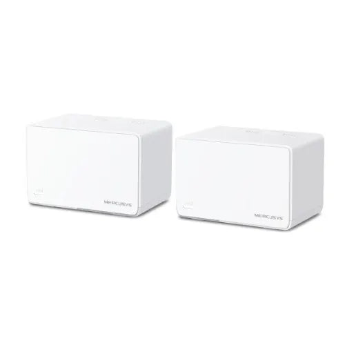 Mercusys Halo H80X(2-pack) AX3000 Whole Home Mesh Wi-Fi 6 System, 3000 Mbps Dual Band Wi-Fi, Up t...