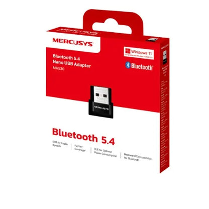 Mercusys Bluetooth 5.4 Nano USB Adapter (MA530) - Network - Consumer