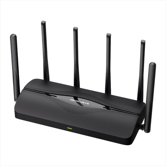 Mercusys MR37BE BE6500 Dual-Band Wi-Fi 7 Router, 1× 2.5 Gbps WAN port, 1× 2.5 Gbps LAN port and 2...