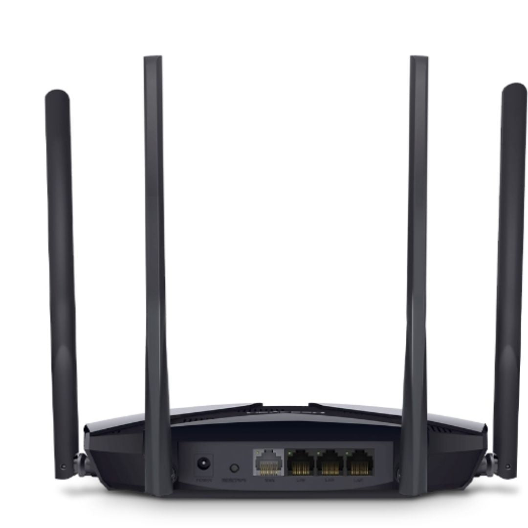 Mercusys MR80X AX3000 Dual-Band Wi-Fi 6 Router, Up to 3 Gbps ,MU-MIMO, OFDMA,WPA3 - Network - Con... - Image 2